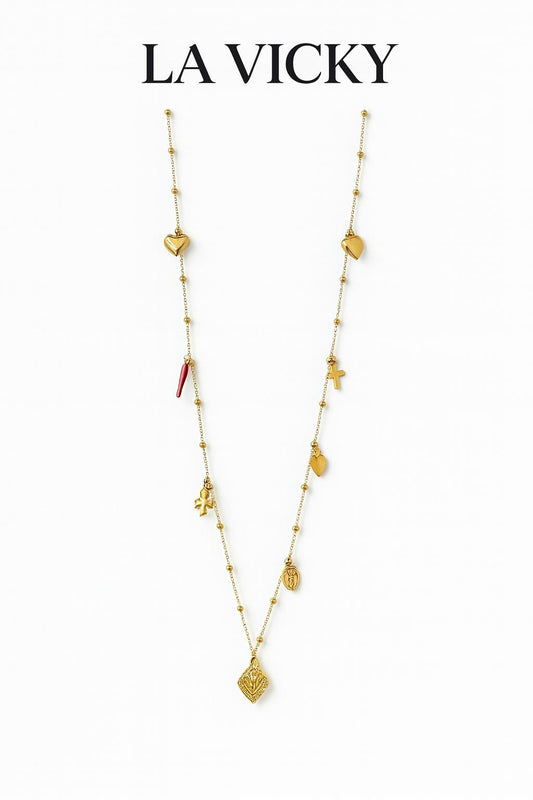 Collana Heart con Peperoncino