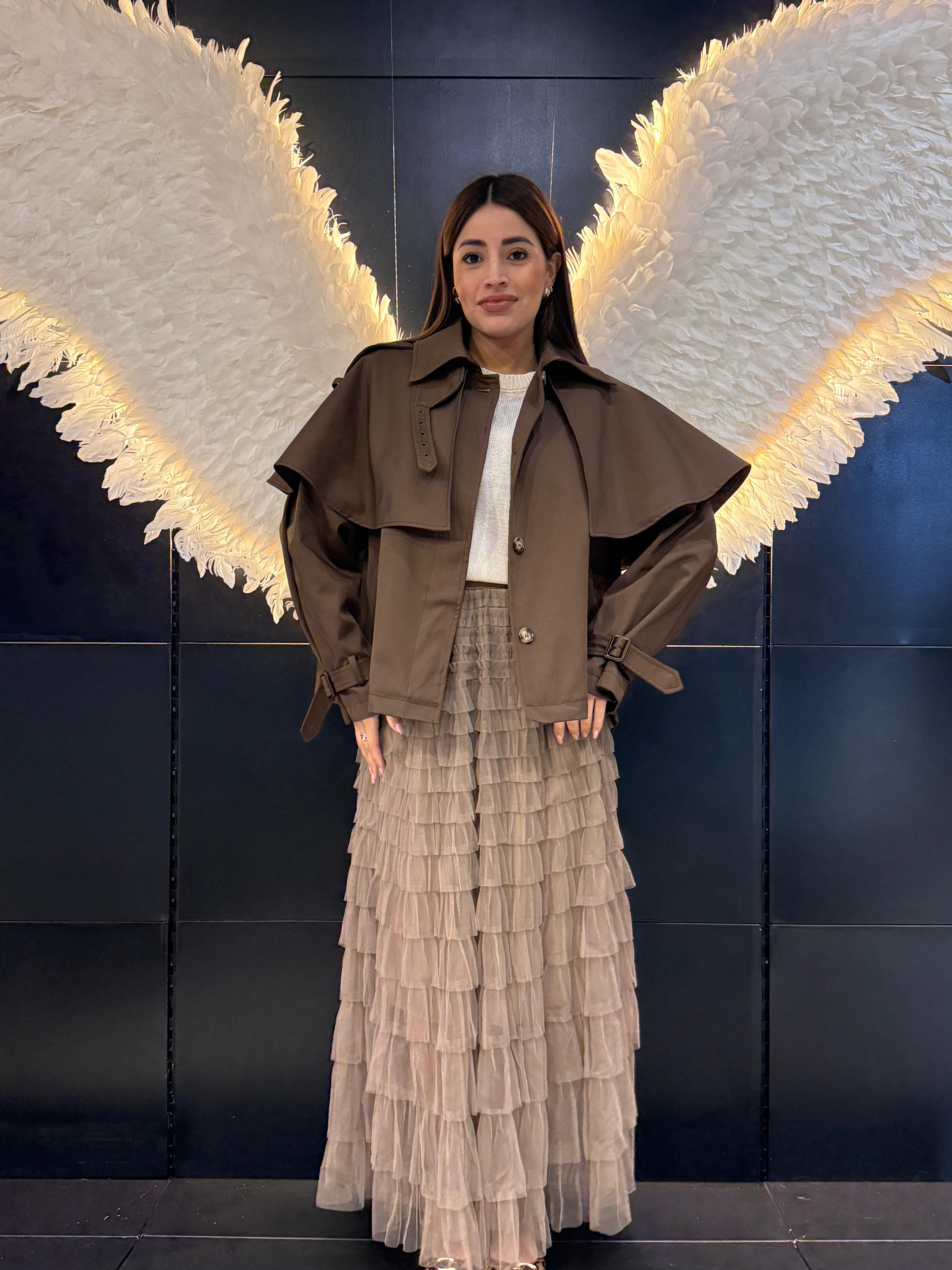 Gonna in Tulle con le Balze