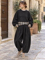 Felpa con Finta Camicia