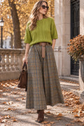 Pantalone Palazzo Corto Elasticizzato