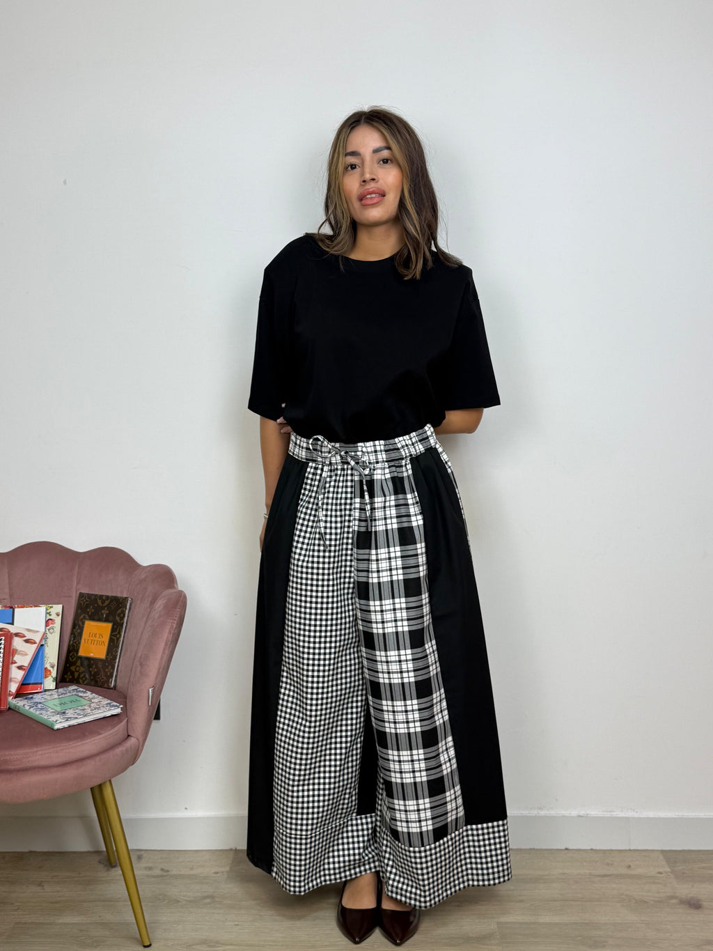 T-Shirt con Spallone