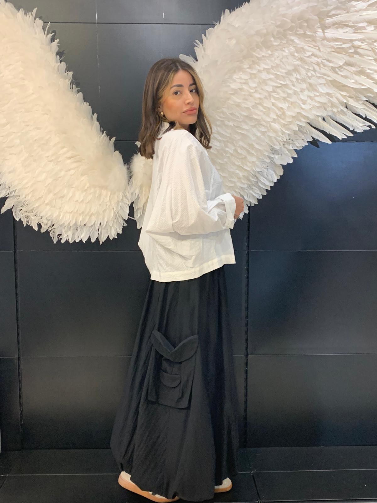 Gonna Ballon con Tasca Laterale