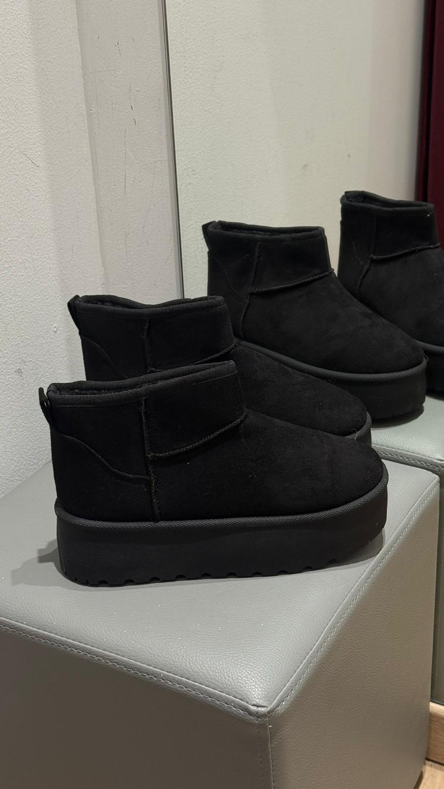 Stivaletti  Pelosi con Doppia Plataforma