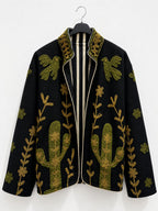 Giacca Etnica Ricamata e Reversibile estivo