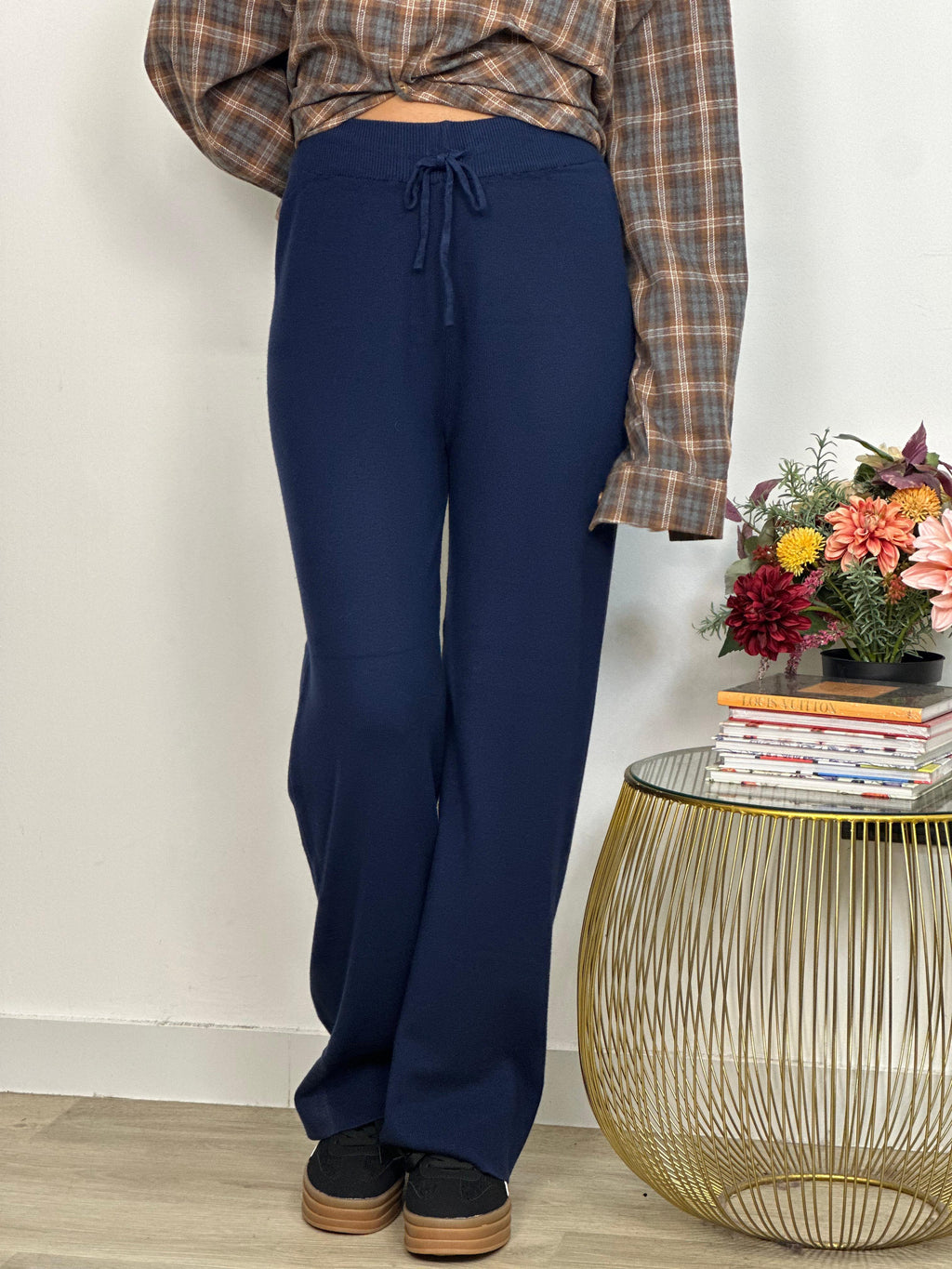 Pantalone a Palazzo in Maglia