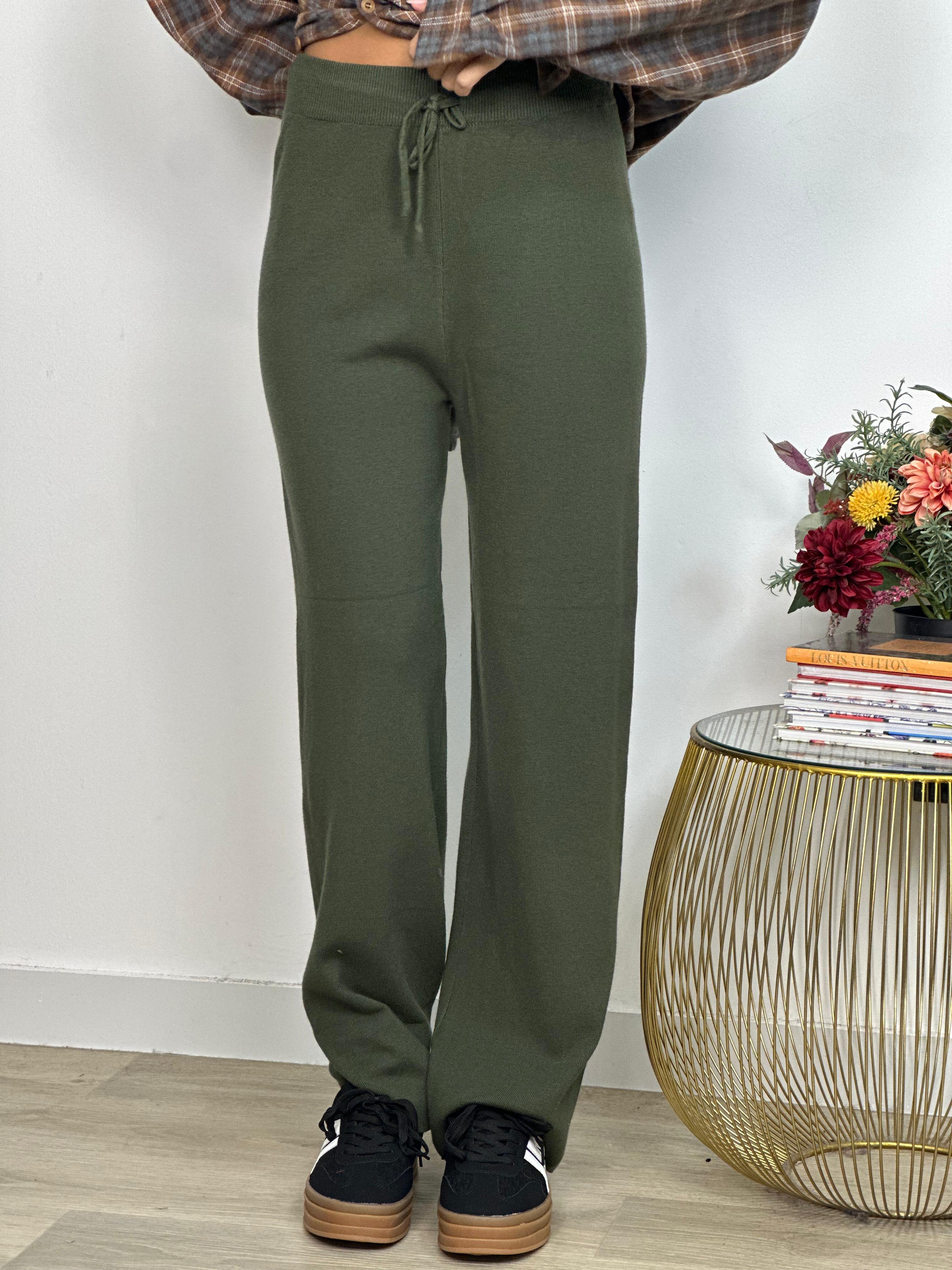 Pantalone a Palazzo in Maglia