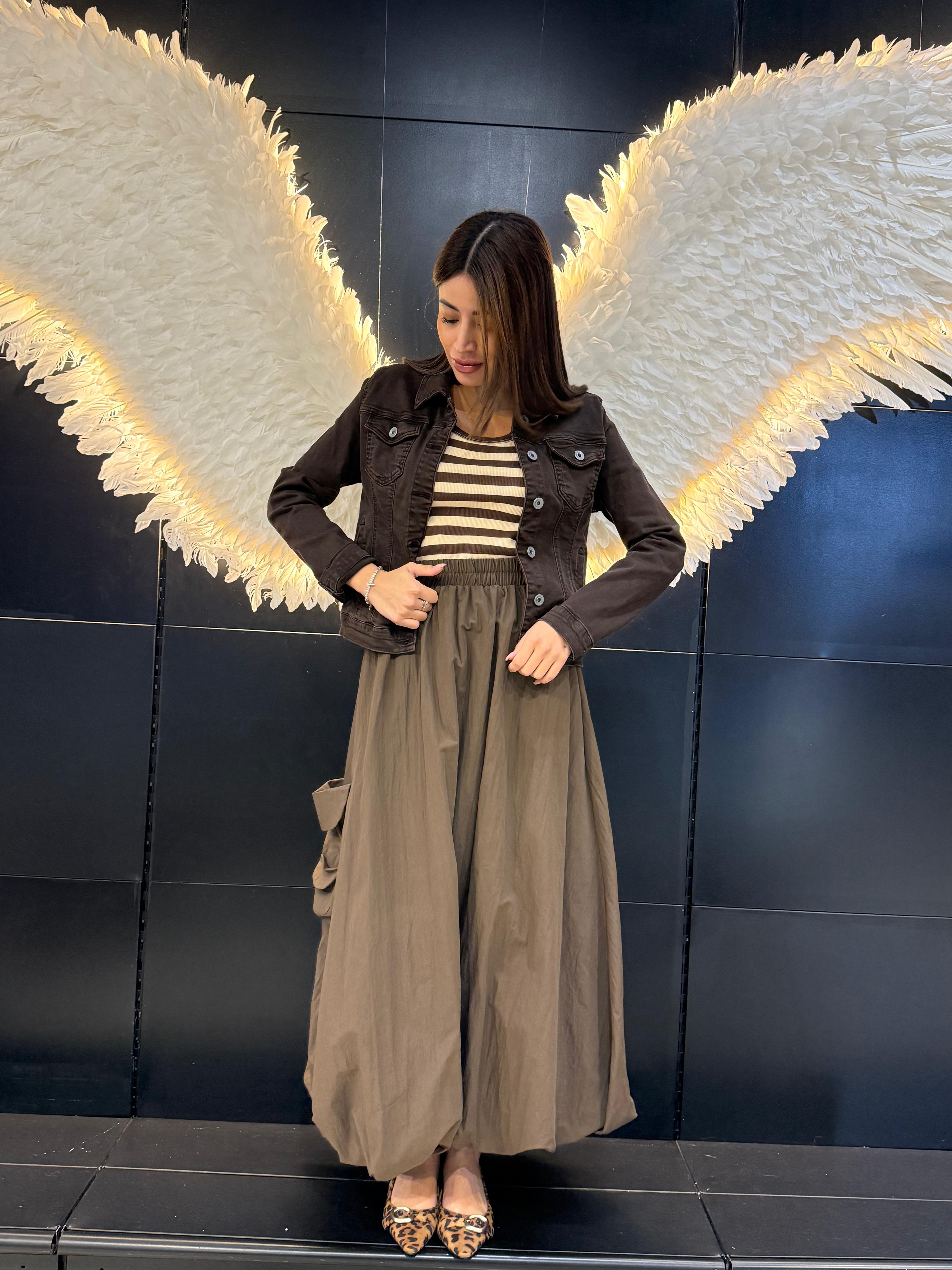 Canotta a Righe Bicolore