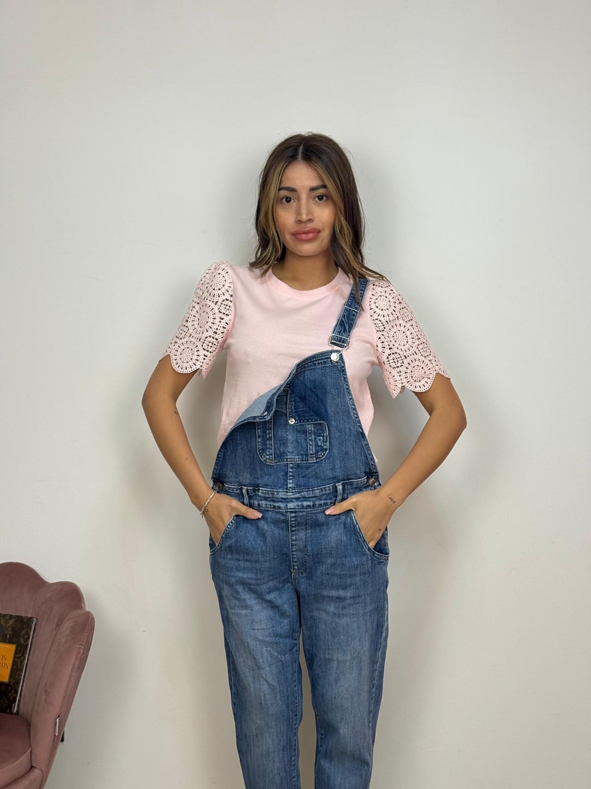 T-Shirt Macrame Traforato